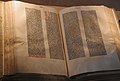 Display of the Gutenberg bible