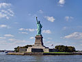 Statue from her front left